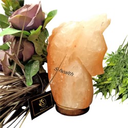 Лампа от хималайска сол - конска глава 2.5 kg