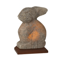 Лампа от хималайска сол - заек, сив 3 kg
