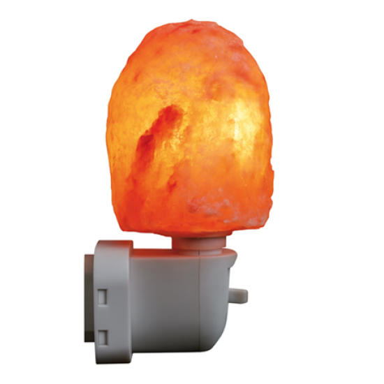 Нощна лампа от хималайска сол - натурална форма 250-300 gr