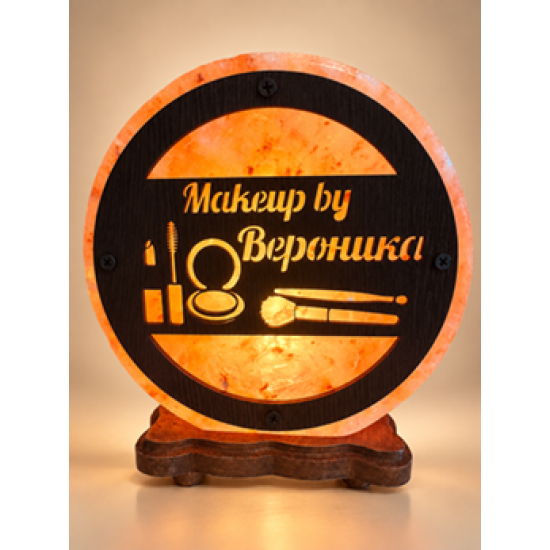 Лампа от хималайска сол с персонализирано послание/лого – 5 кг