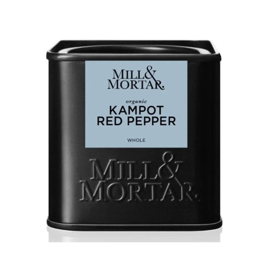 Био червен пипер КАМПОТ, 50 гр., цял Mill & Mortar