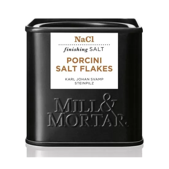 Сол Porcini 80 г, на стърготини, Mill & Mortar