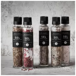 Сол с босилек пармезан и лимон 200гр с мелачка Lie Gourmet