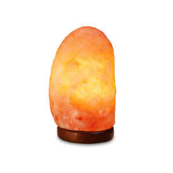 Солна лампа натурална форма 1-2 kg, розова