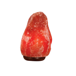 Солна лампа натурална форма 4-6 kg, червена