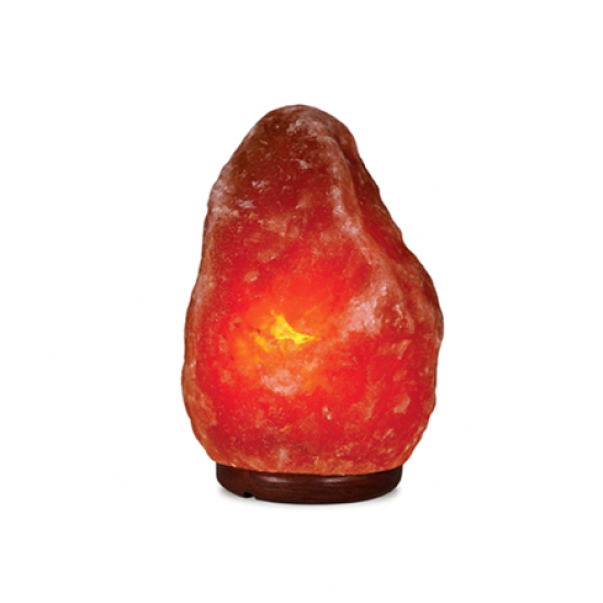 Солна лампа натурална форма 5-7 kg, червена