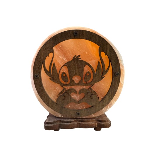 Солна лампа от хималайска сол Stitch Ohana 5 kg