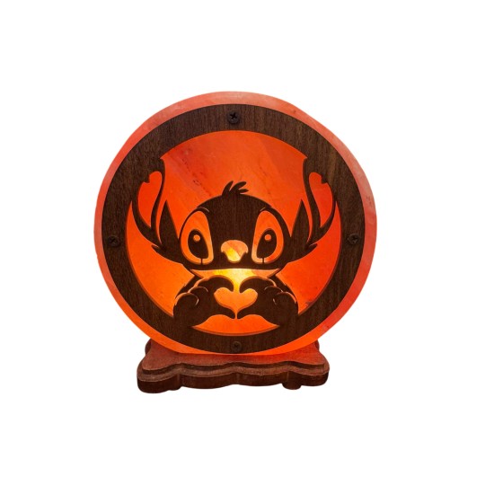 Солна лампа от хималайска сол Stitch Ohana 5 kg